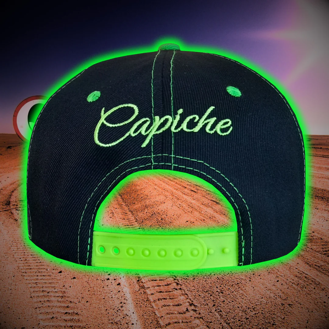 Alien Invasion Snapback - Black/Green - Image 5
