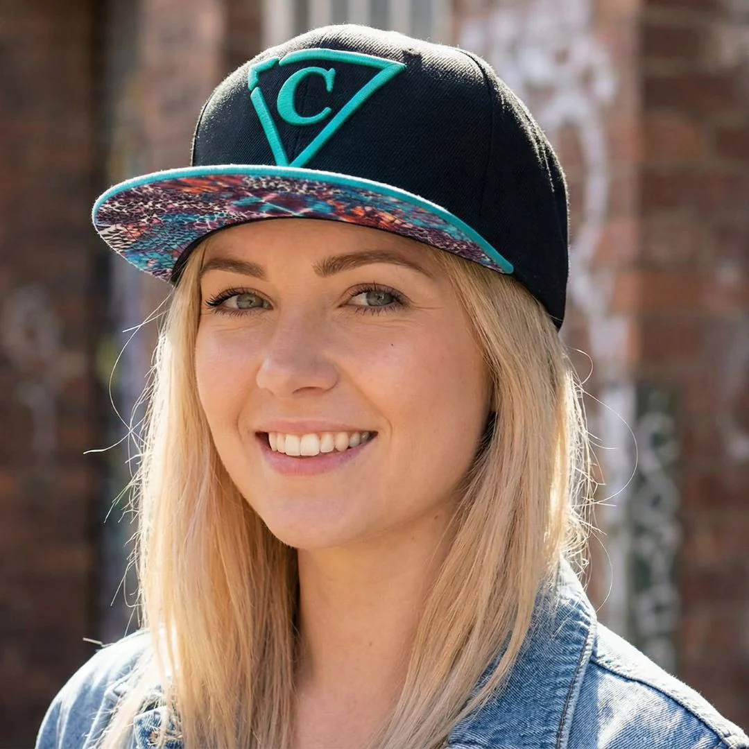 Animix Snapback - Black/Aqua - Image 9