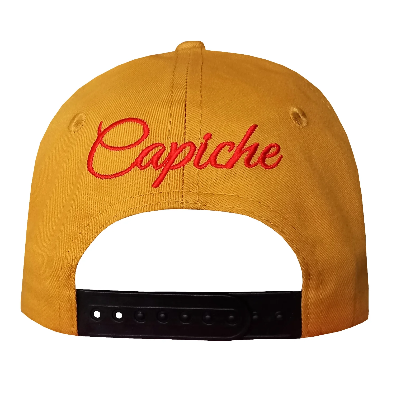 Anubis Curved Cap Child Size - Yellow/Metallic Black - Image 6