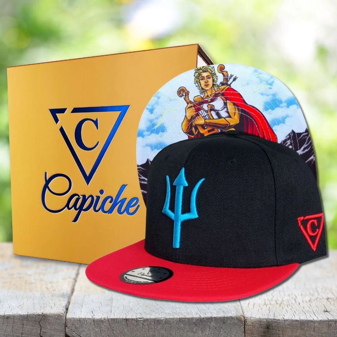 Apollo Snapback - Black/Red - Image 3