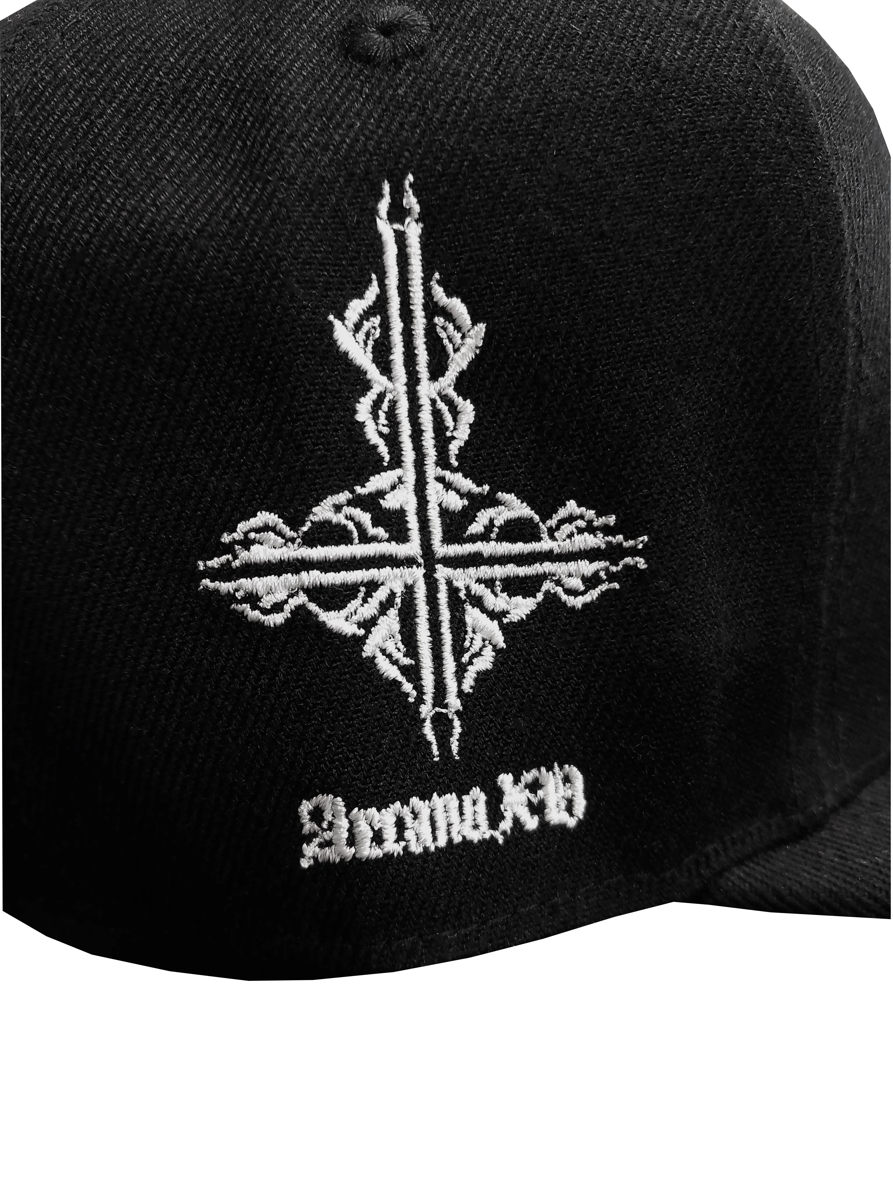 Arcano XV x Capiche Collab Snapback - Black/Red - Image 8