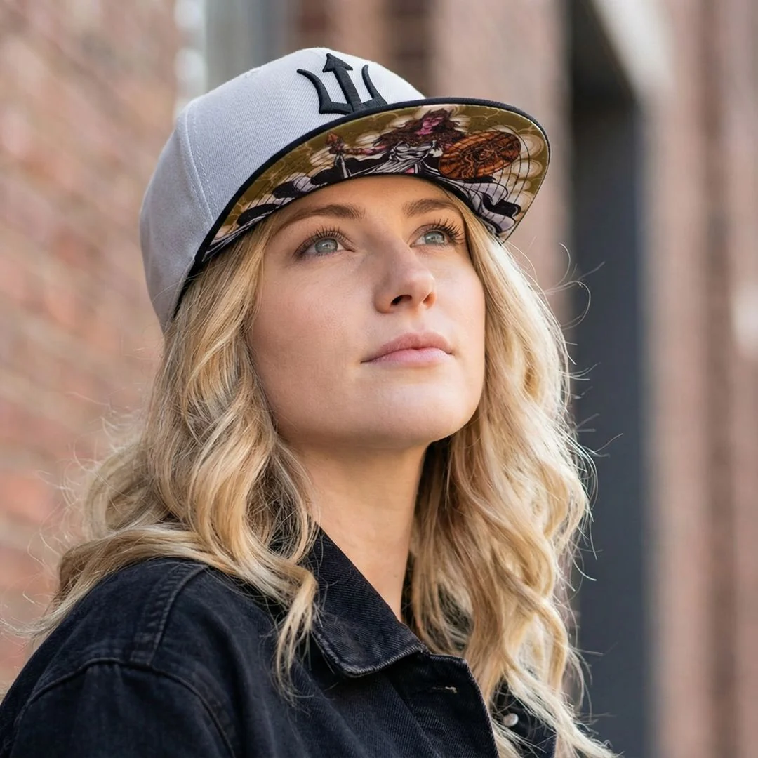 Athena Snapback - Grey/Black - Image 10