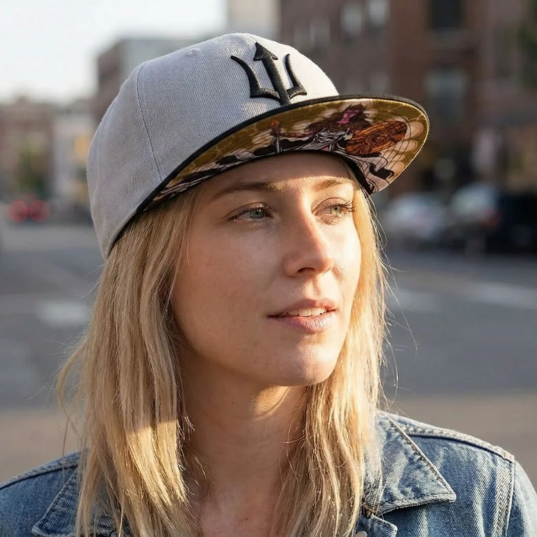 Athena Snapback - Grey/Black - Image 3