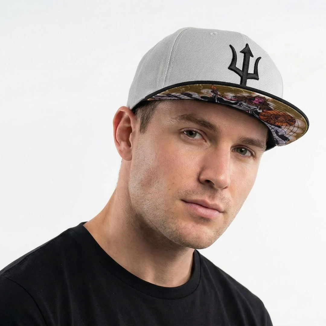 Athena Snapback - Grey/Black - Image 6