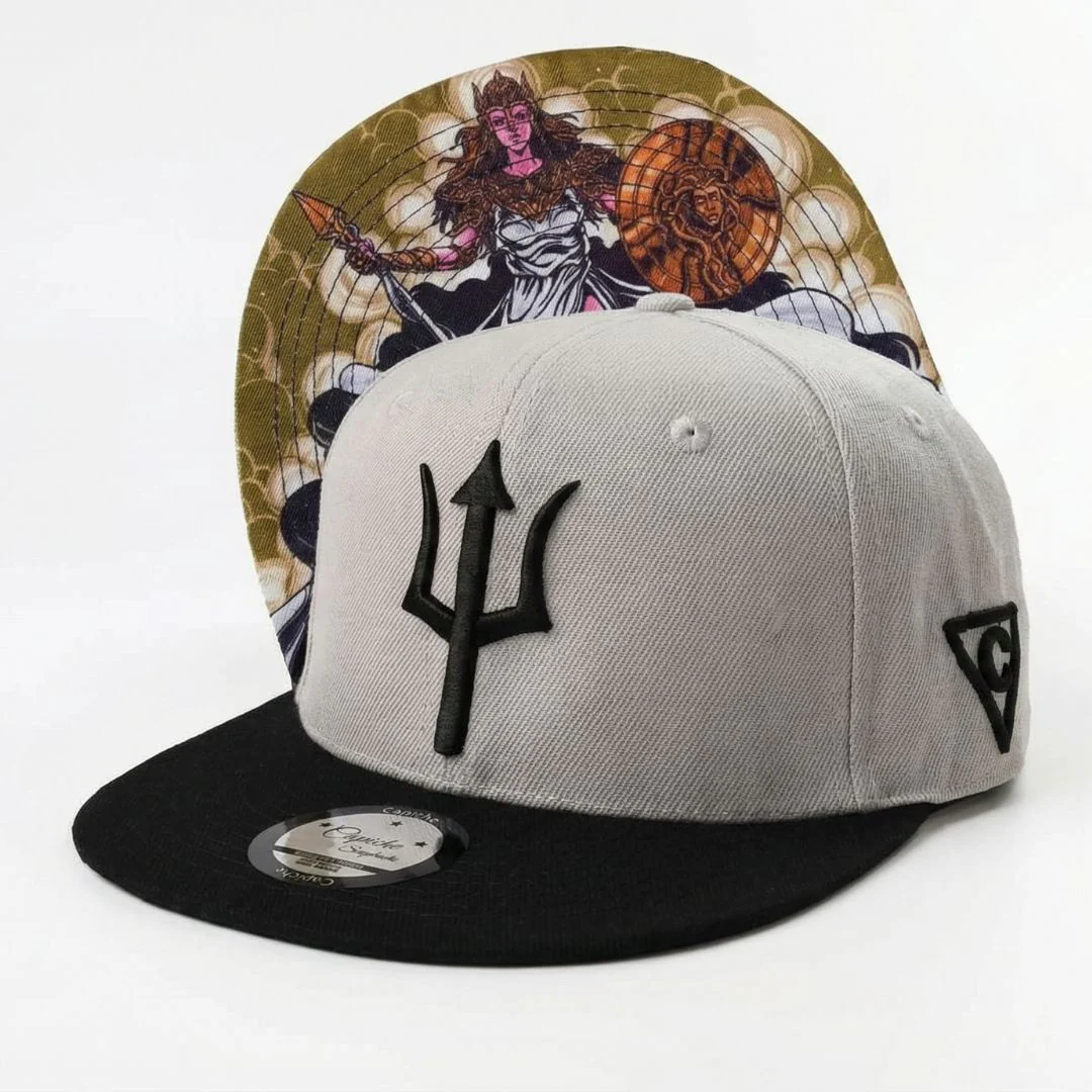 Athena Snapback - Grey/Black - Image 8