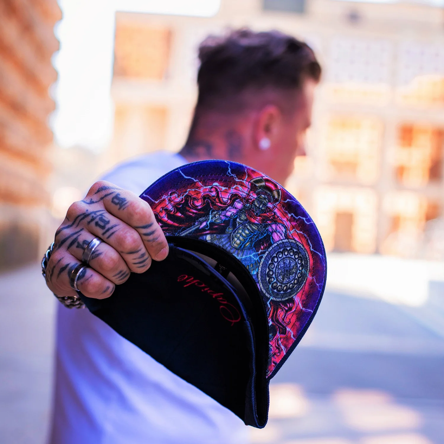 Athenian Hoplite Snapback - Dark Blue - Image 4