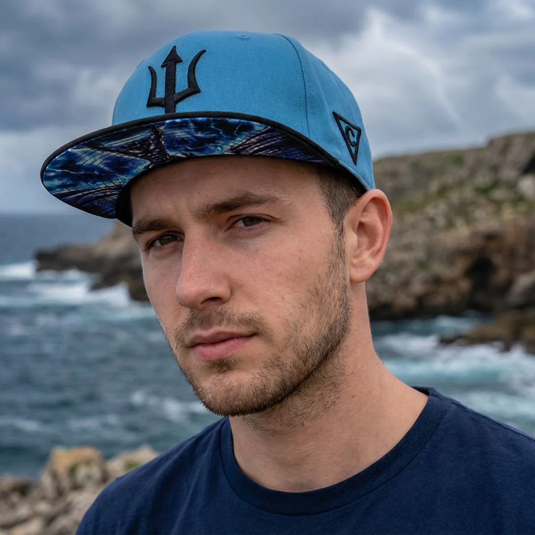 Atlas Snapback - Blue/Black - Image 5