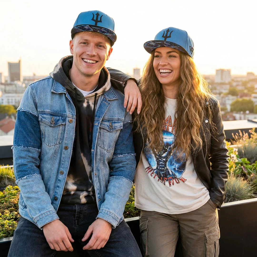 Atlas Snapback - Blue/Black - Image 7