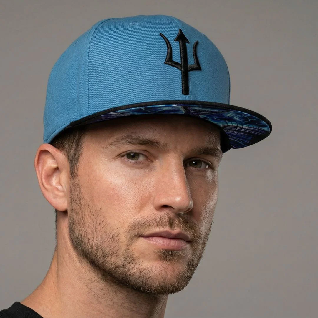Atlas Snapback - Blue/Black - Image 8