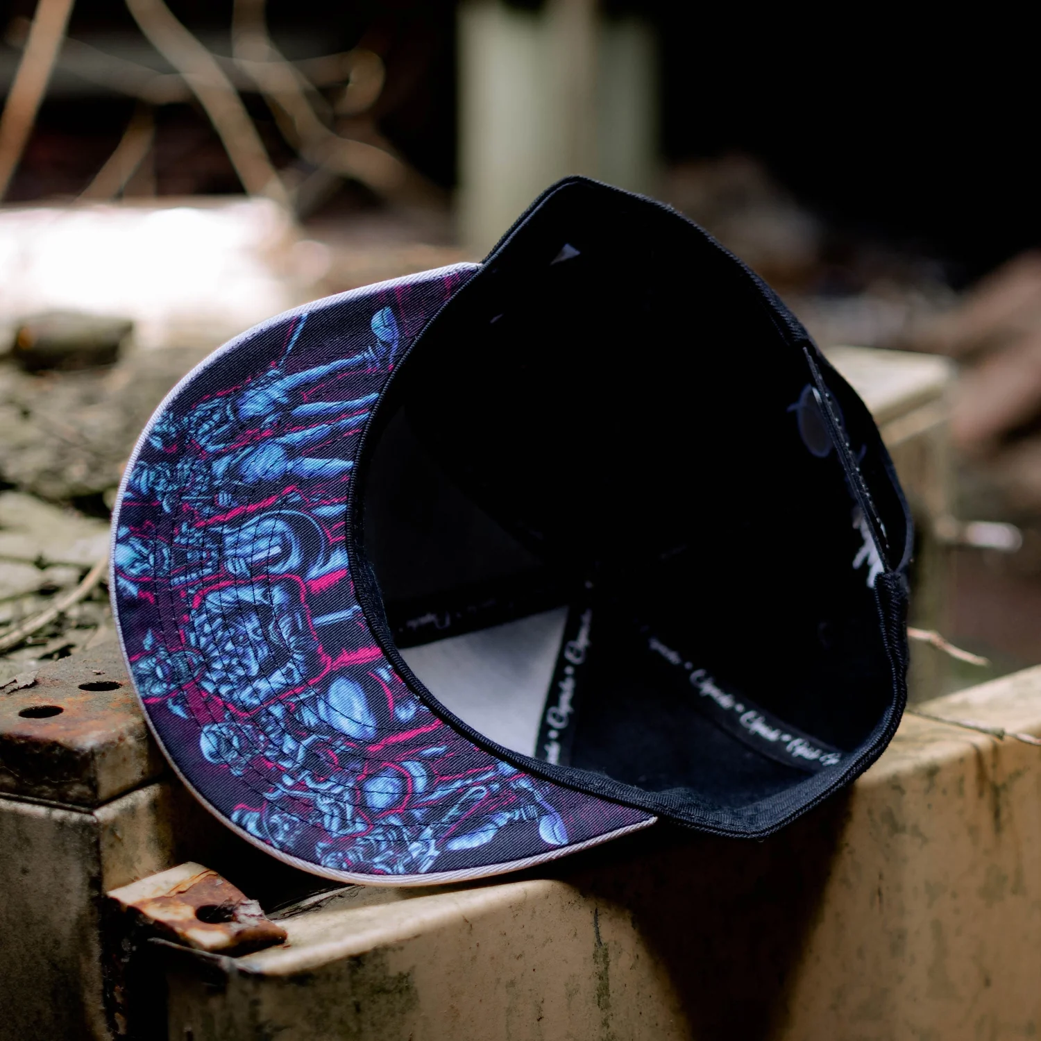 Black Clown Gang Snapback - Black - Image 3