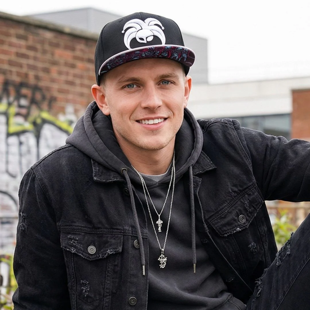 Black Clown Gang Snapback - Black - Image 5
