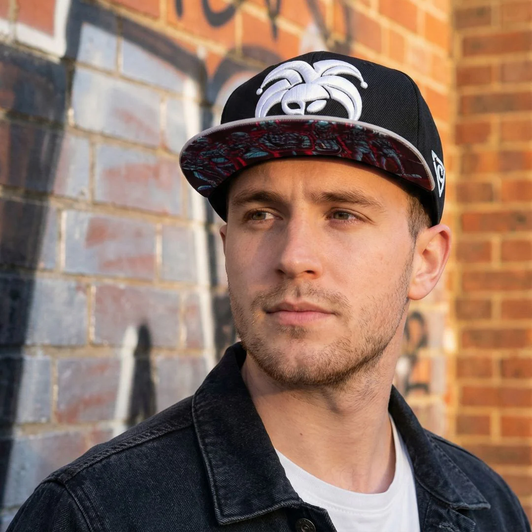 Black Clown Gang Snapback - Black - Image 7