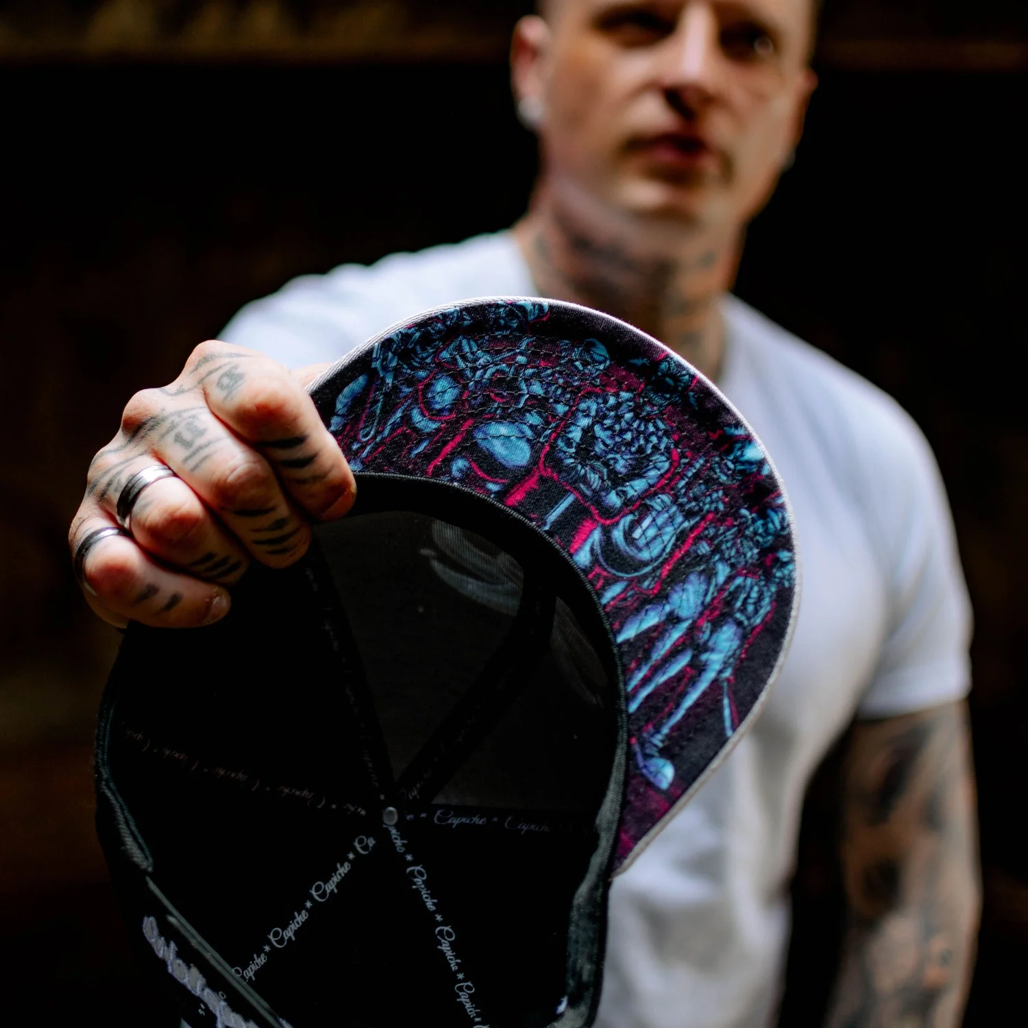 Black Clown Gang Snapback - Black - Image 9