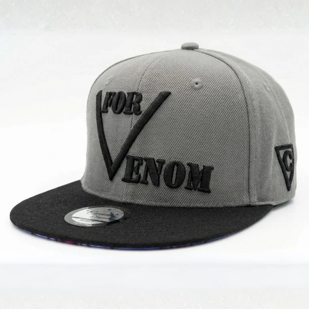 Black Widow Snapback - Grey/Black - Image 4