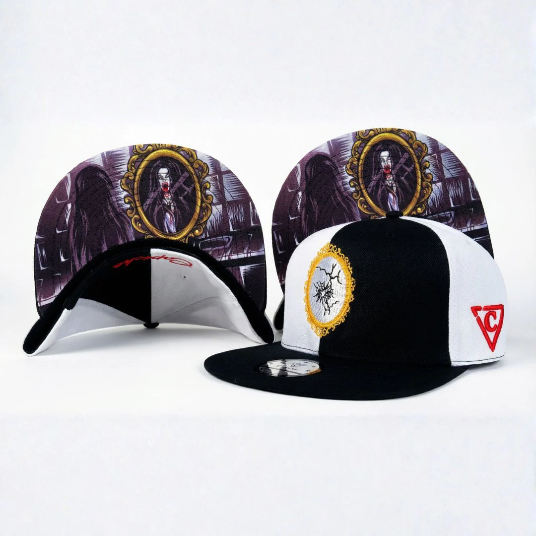 Bloody Mary Snapback - 50/50 Black/White - Image 5