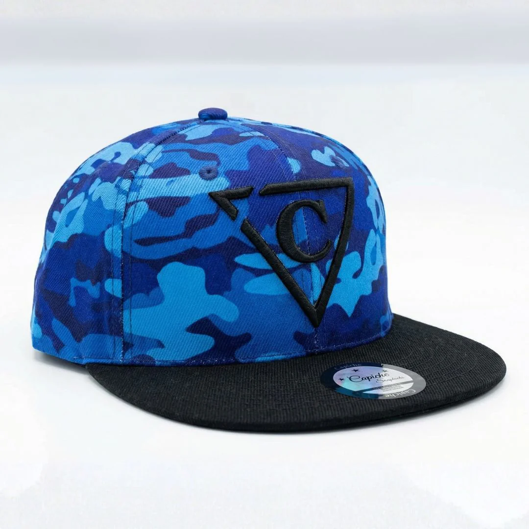 Blue Camo Snapback - Image 5