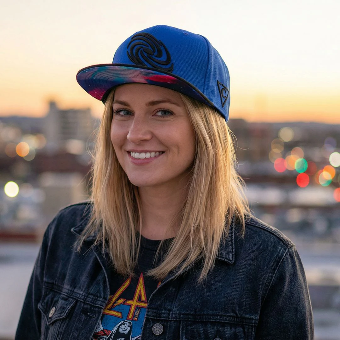 Blue Galaxy Snapback - Image 5