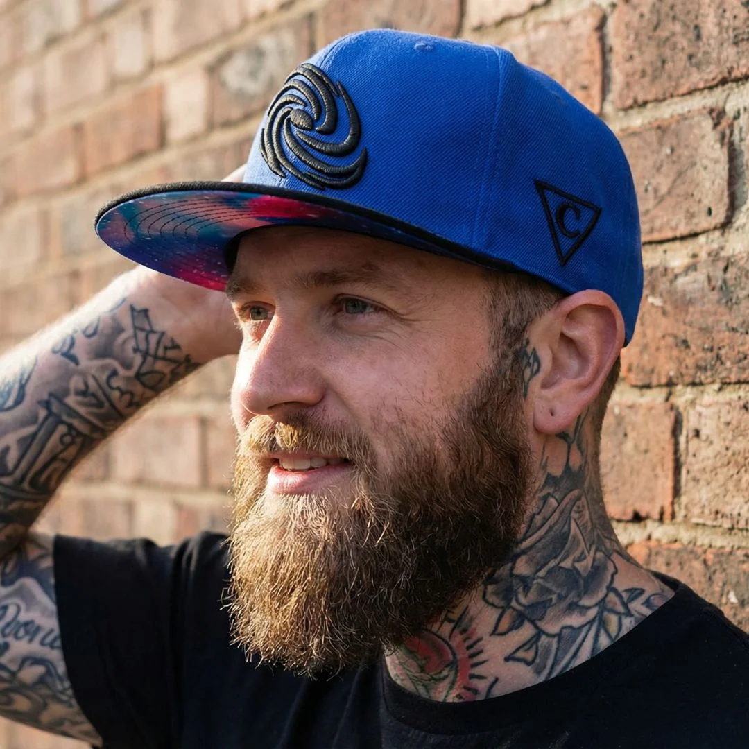 Blue Galaxy Snapback - Image 9