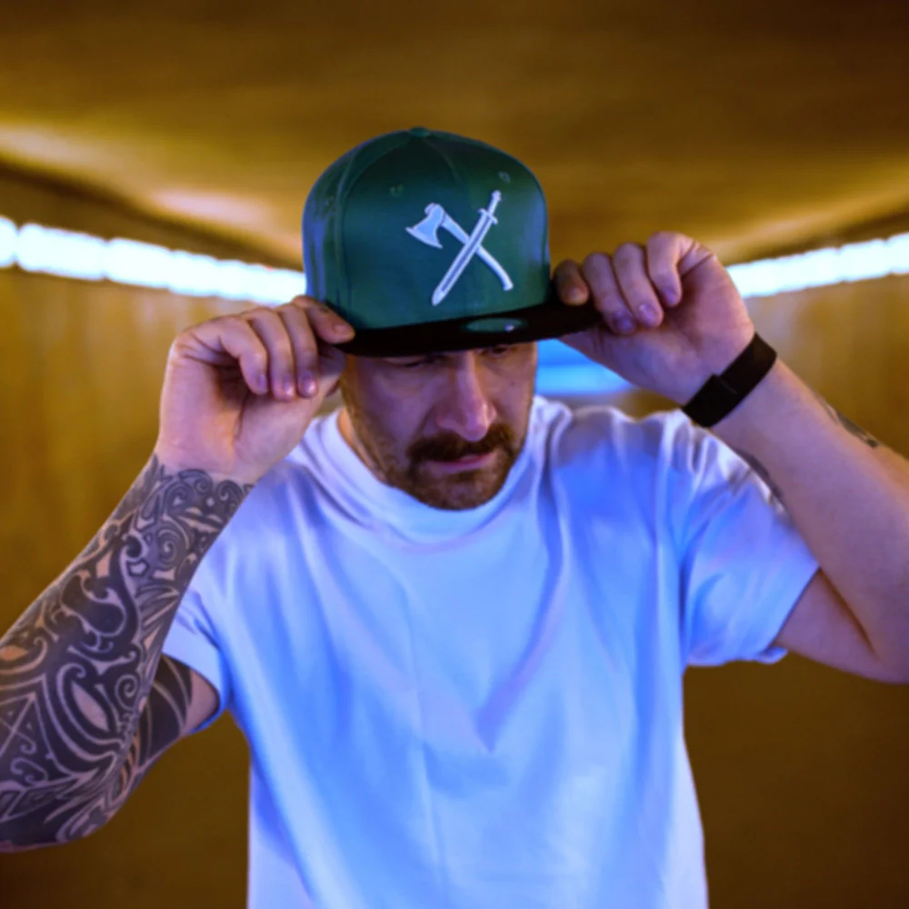 Bogatyr Snapback - Blue/Black - Image 4