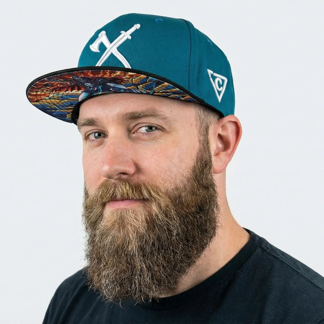 Bogatyr Snapback - Blue/Black - Image 6