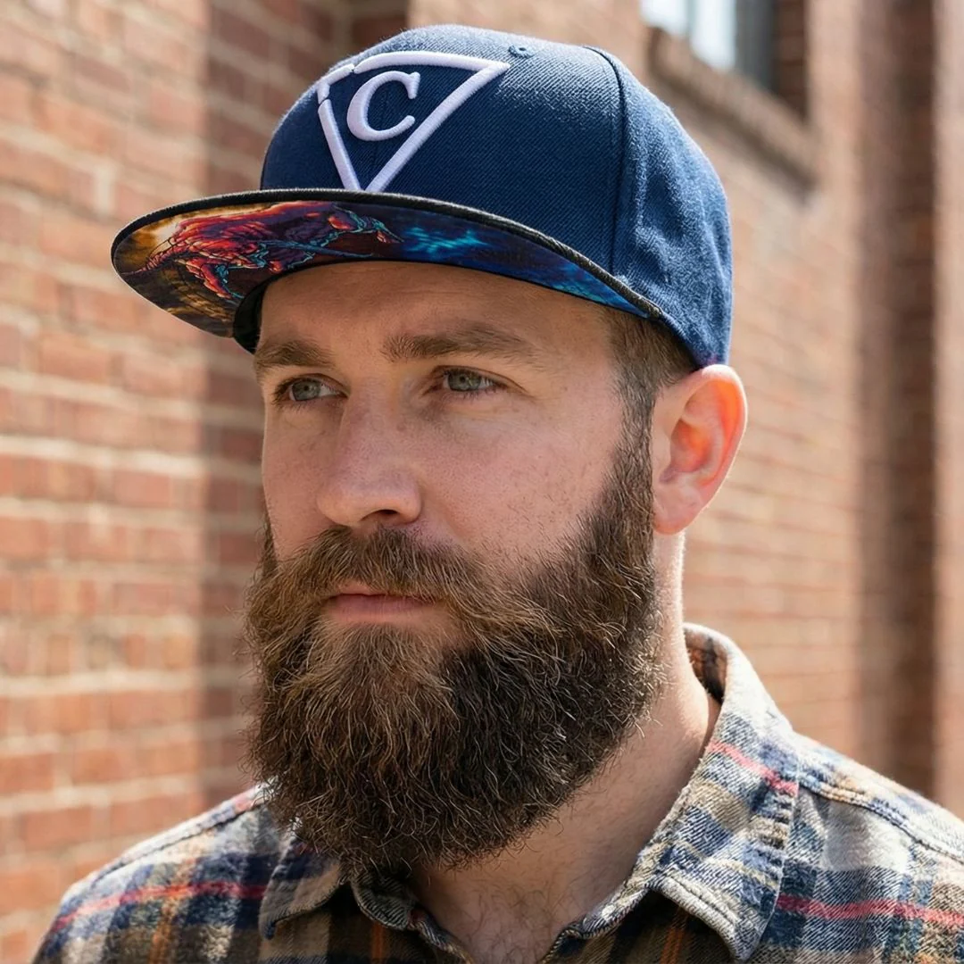 Buffalo Snapback - Dark Blue/Black - Image 4