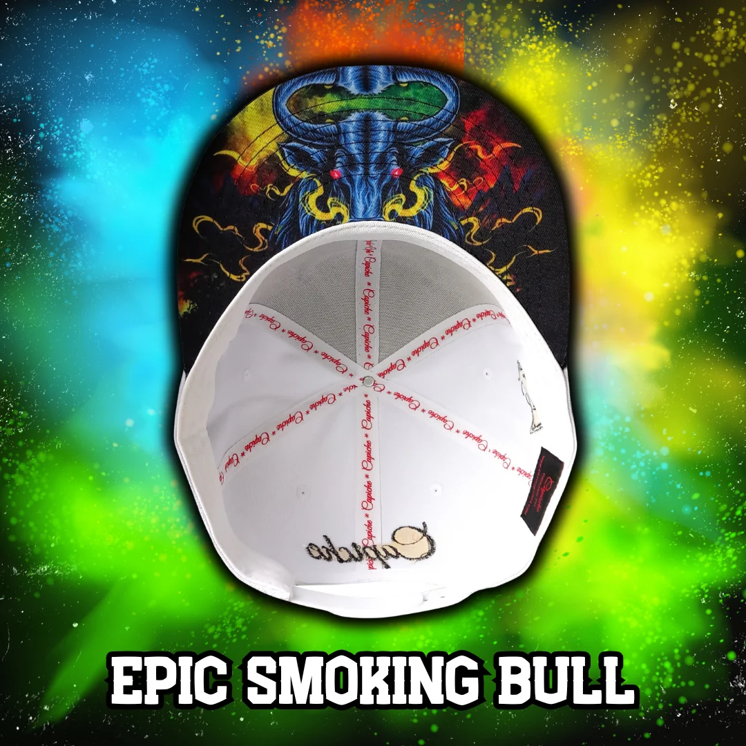 Bull Snapback - White/Black - Image 10