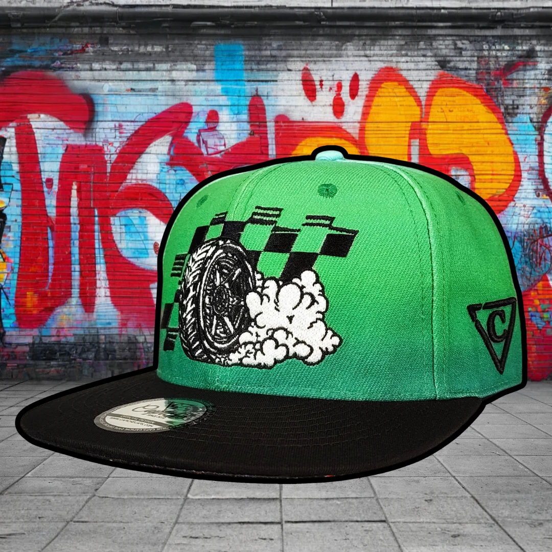 Capiche Drift Snapback - Green Ombre - Image 16
