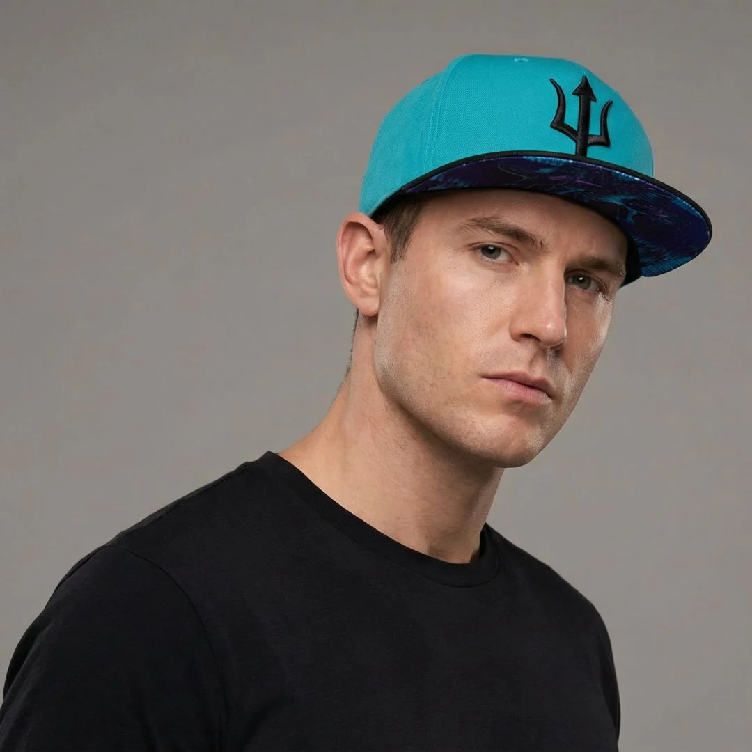 Cerberus Snapback - Blue/Black - Image 9