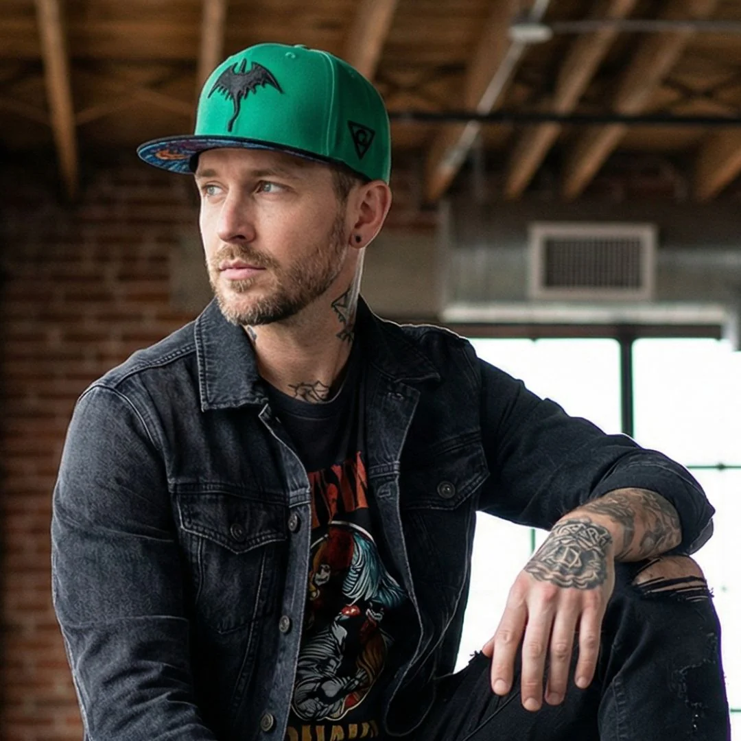 Chinese Dragon Snapback - Green/Black - Image 11