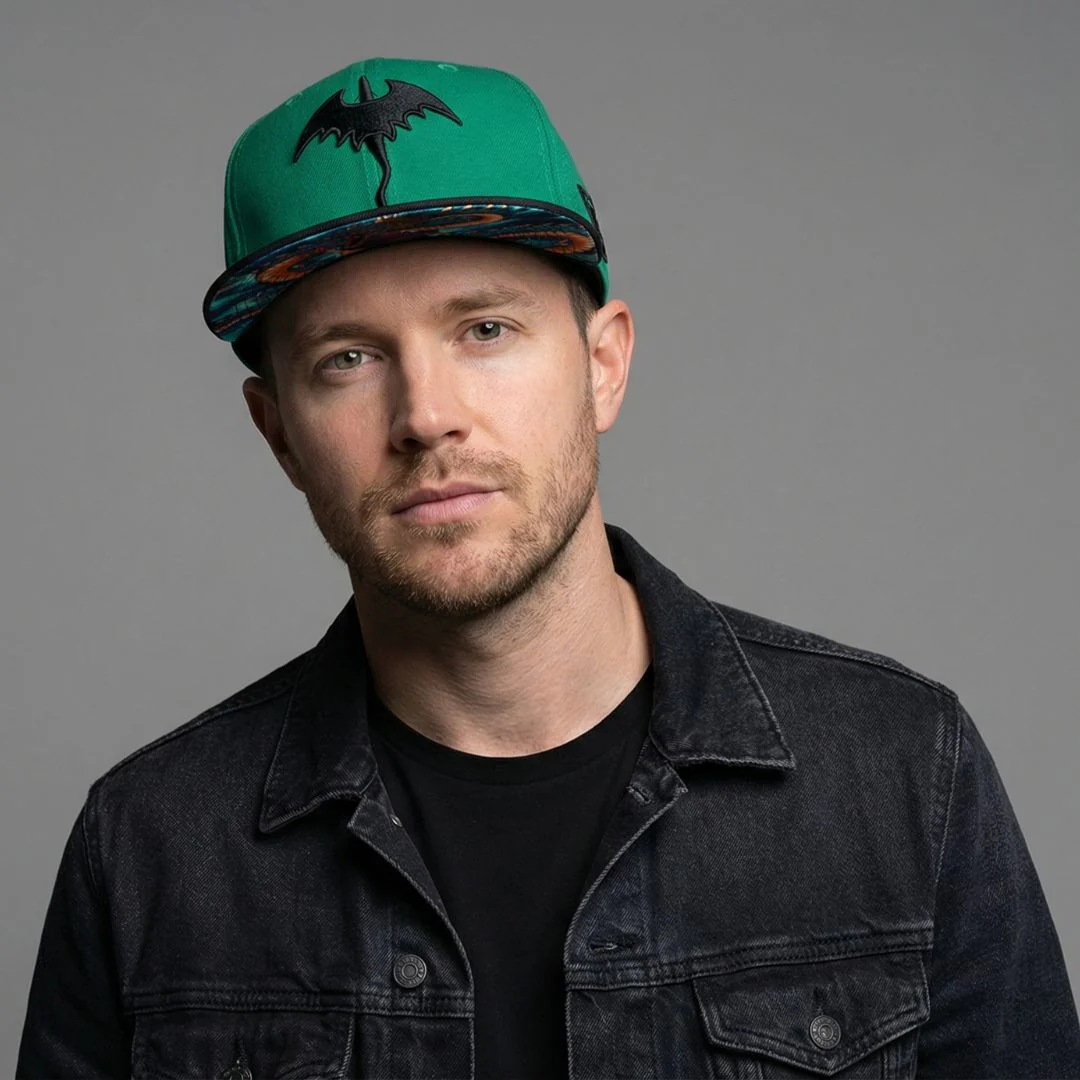 Chinese Dragon Snapback - Green/Black - Image 8