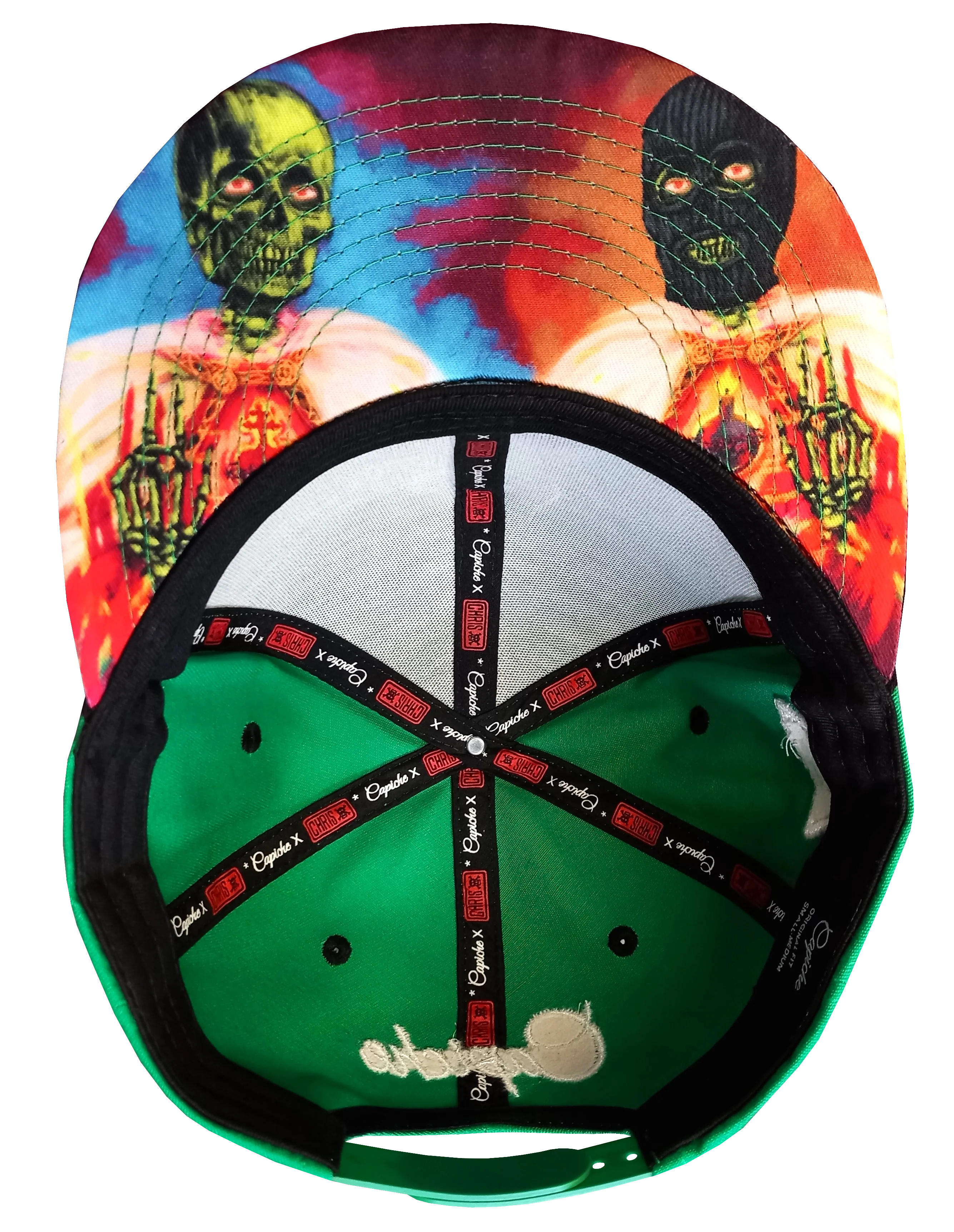 Chris Labonte x Capiche Collab Snapback - Green/Black - Image 11