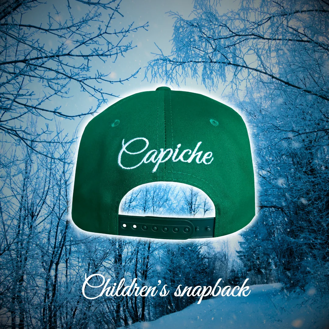 LIMITED Christmas Snapback Ice Beast Child Size - Green/Holographic - Image 12