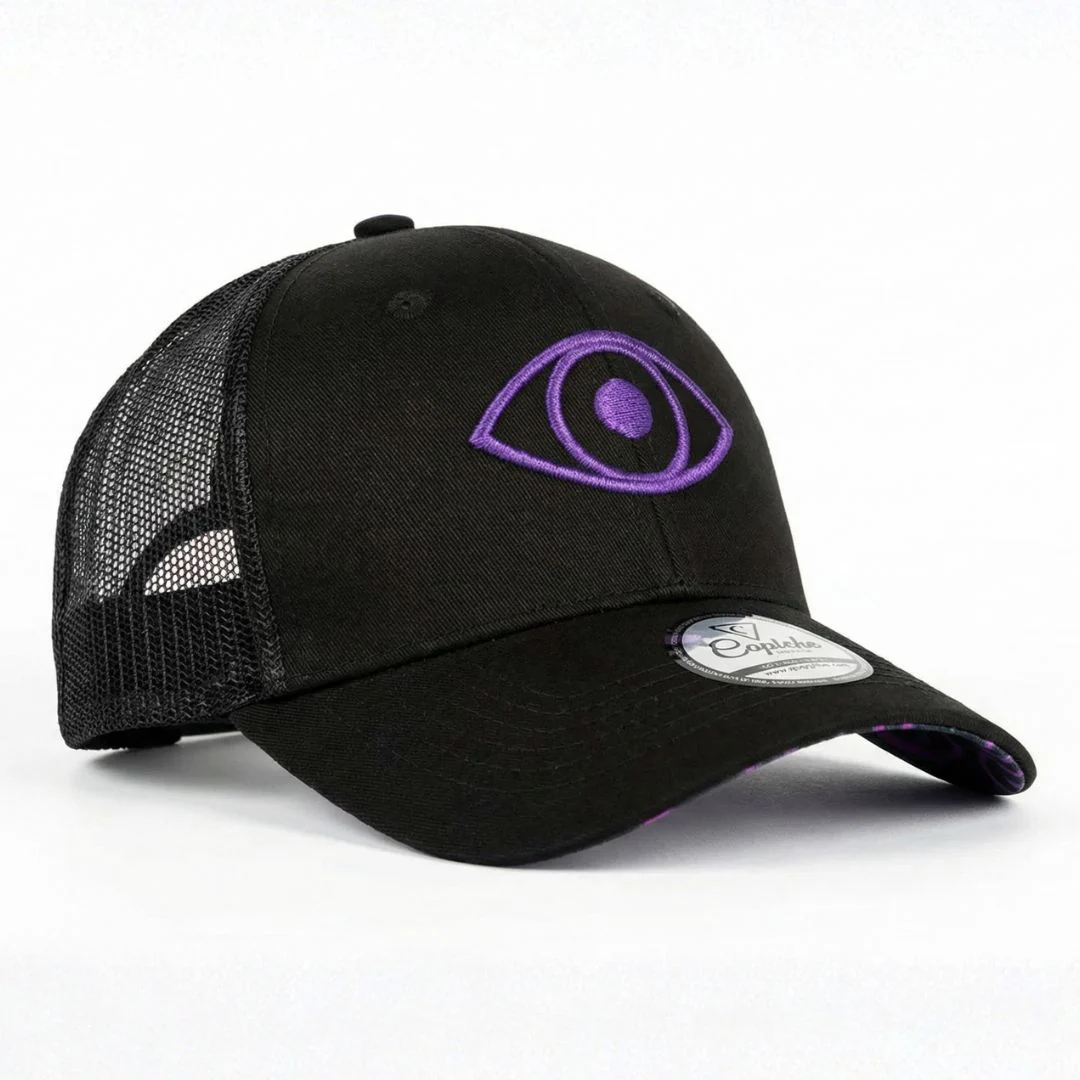 Clean Greek Argus Trucker Cap - Black - Image 7