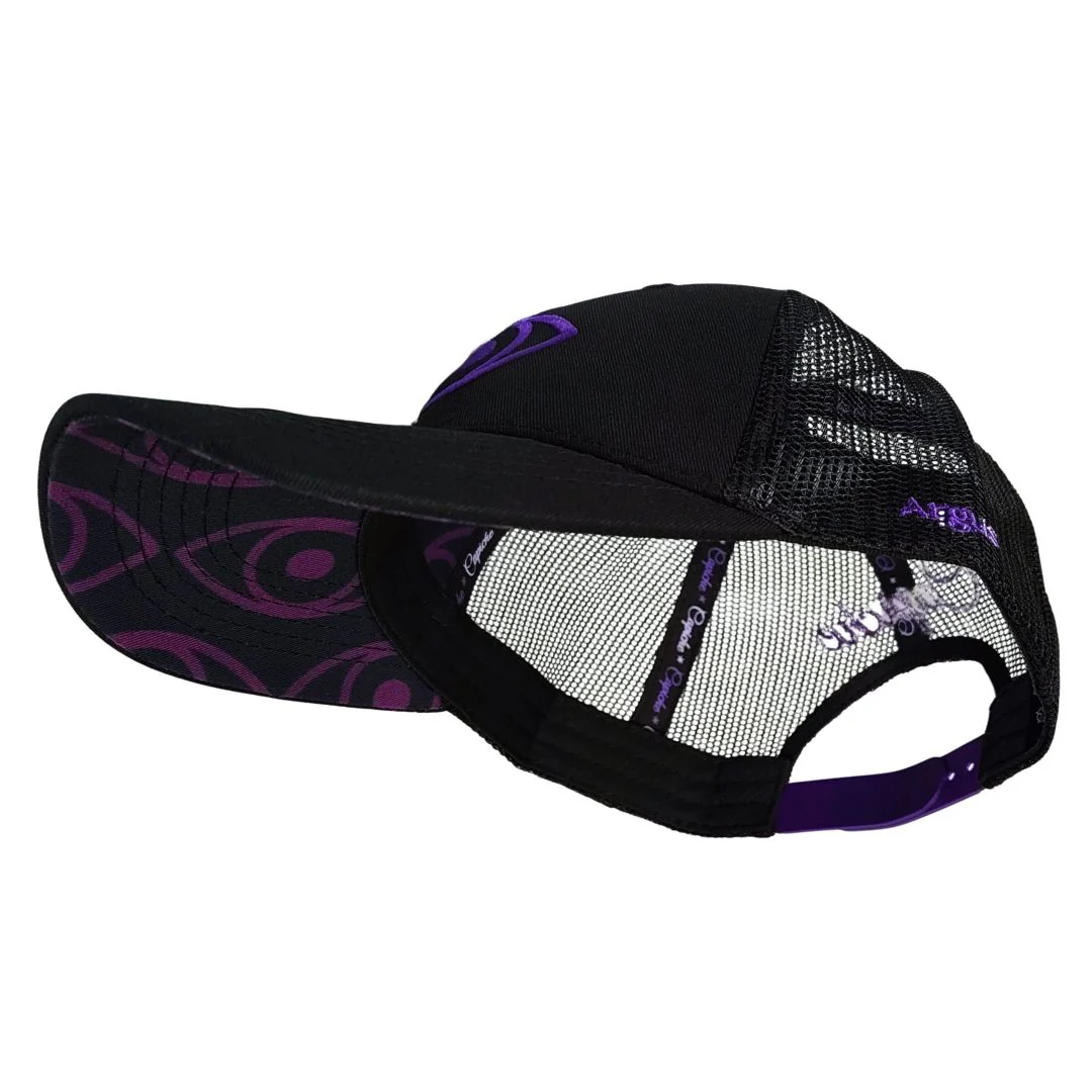 Clean Greek Argus Trucker Cap - Black - Image 9