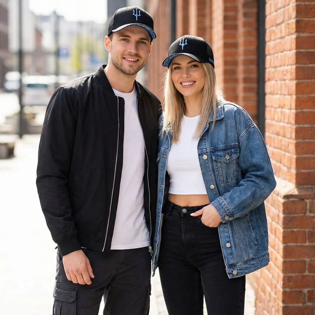 Clean Greek Poseidon Trucker Cap - Black - Image 10