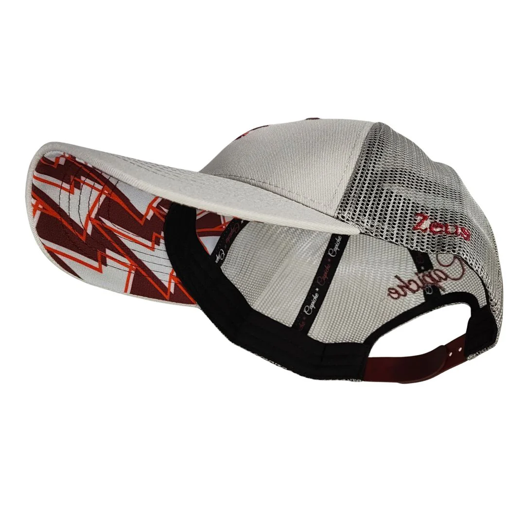 Clean Greek Zeus Trucker Cap - Grey - Image 9