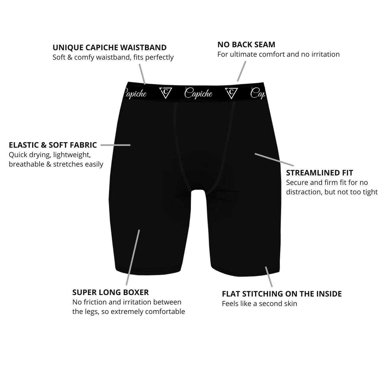 Clown Gang Long Mens Underwear - Blue/Red - Image 5