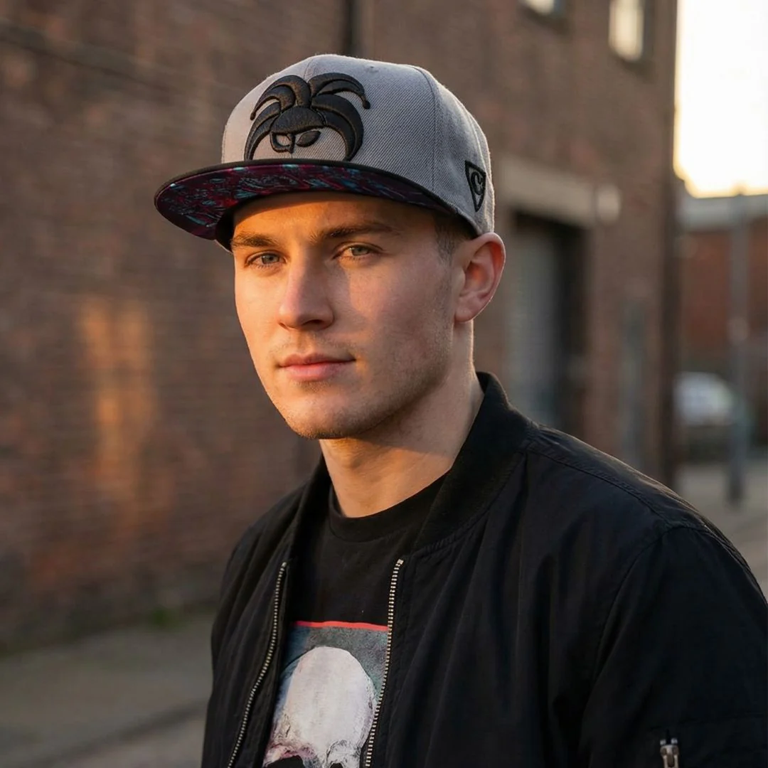 Clown Gang Snapback - Grey/Black - Image 3