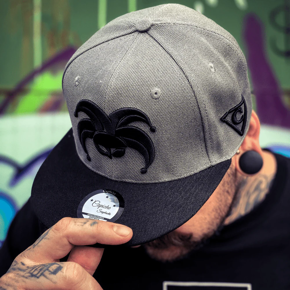 Clown Gang Snapback - Grey/Black - Image 5