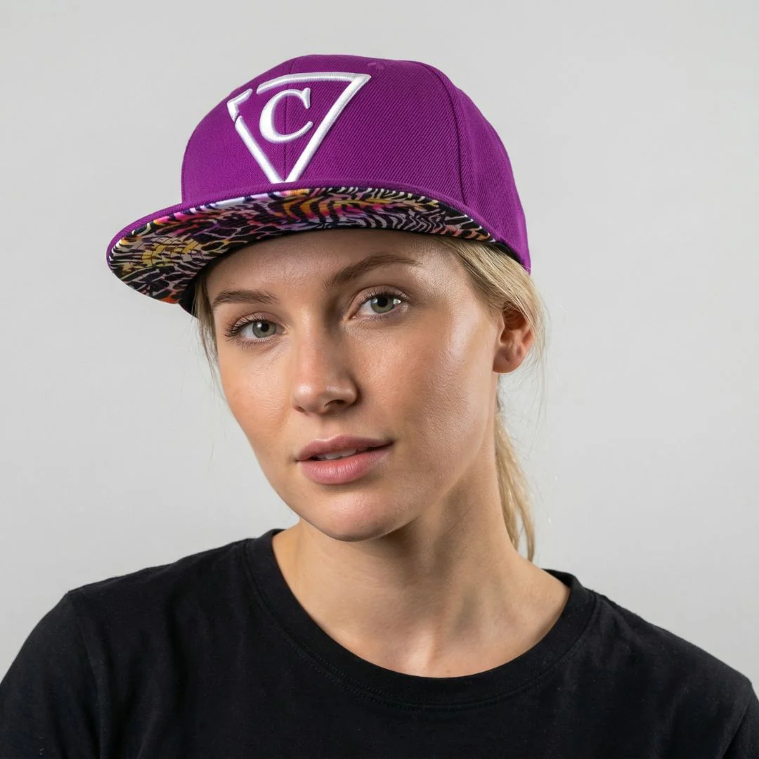 Colored Safari Snapback - Purple - Image 10