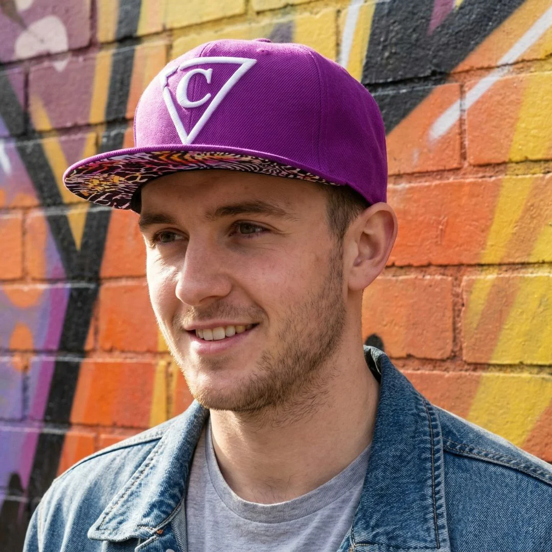 Colored Safari Snapback - Purple - Image 6