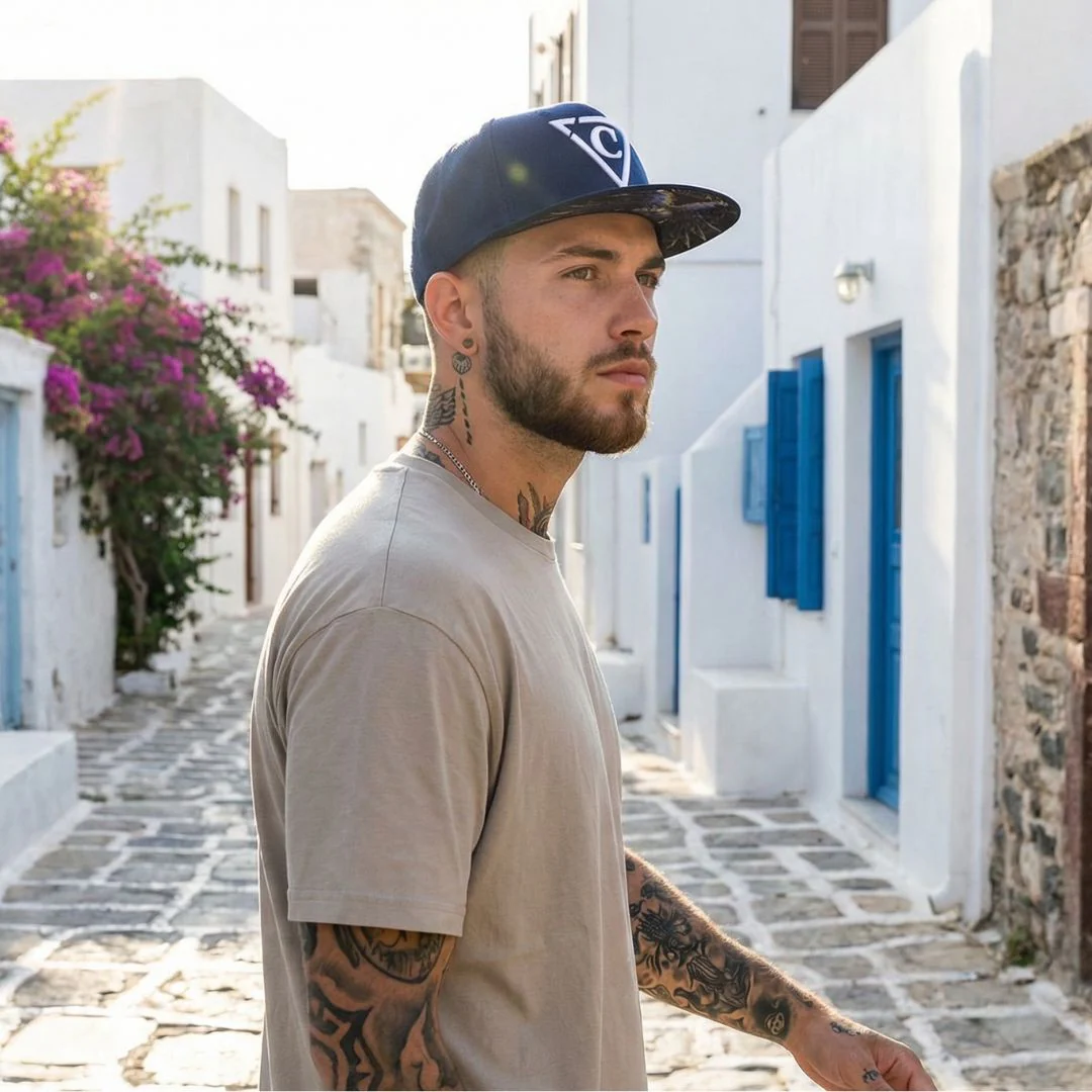Crow Clan Snapback - Dark Blue/Black - Image 3
