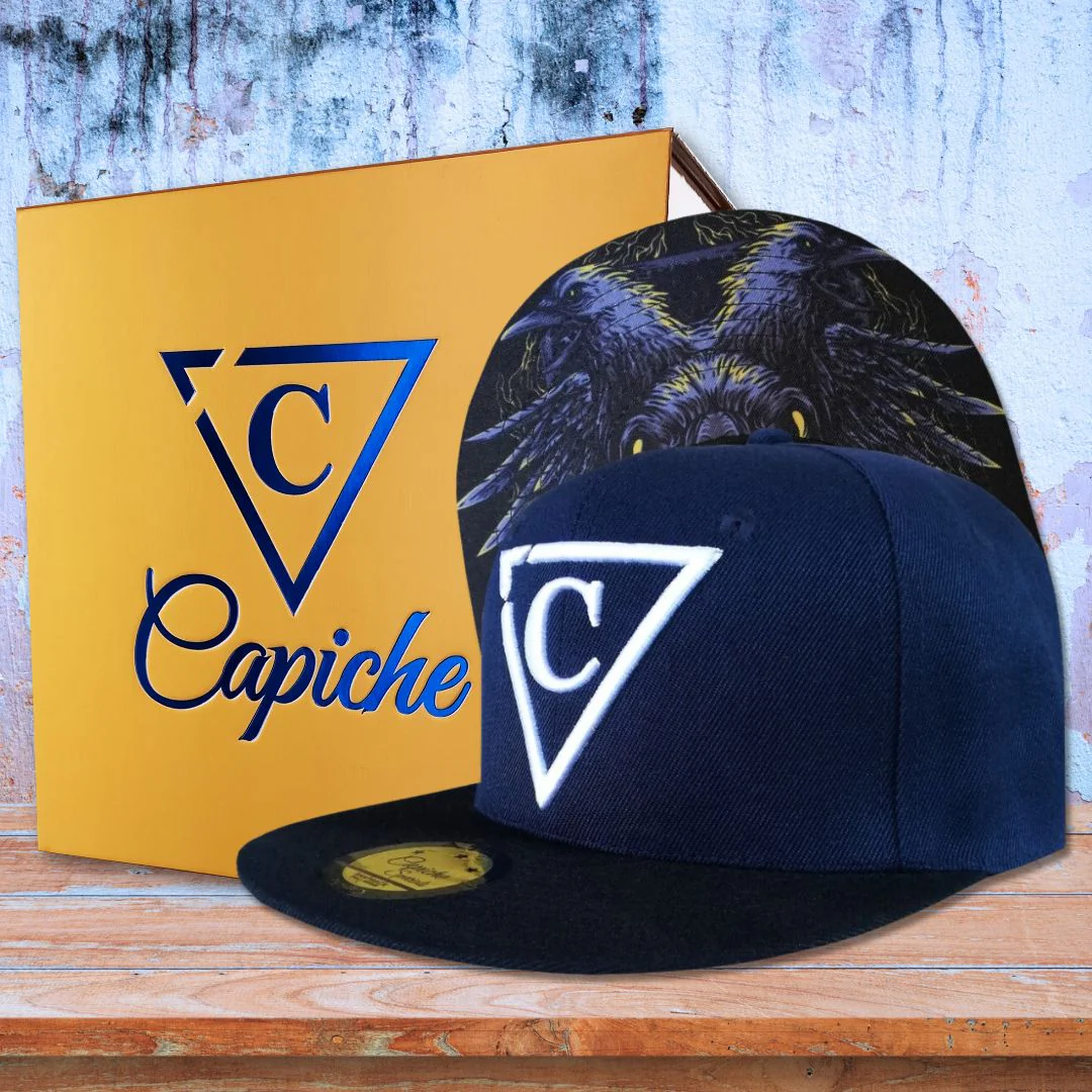 Crow Clan Snapback - Dark Blue/Black - Image 8