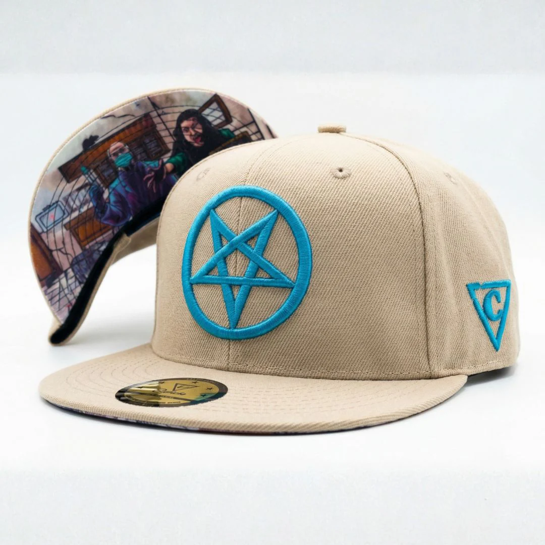 Cursed Dentist Snapback - Beige - Image 6
