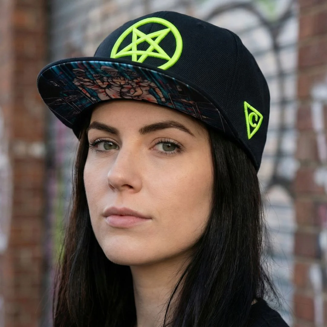 Cursed Nurse Snapback - Black - Image 4