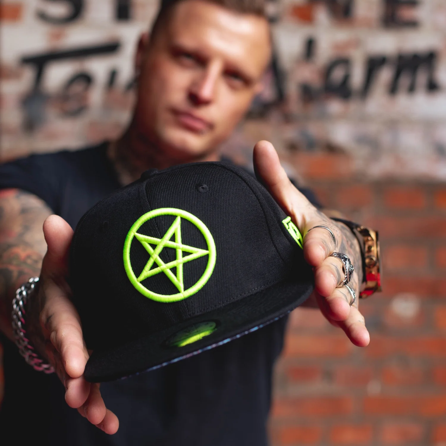Cursed Nurse Snapback - Black - Image 8