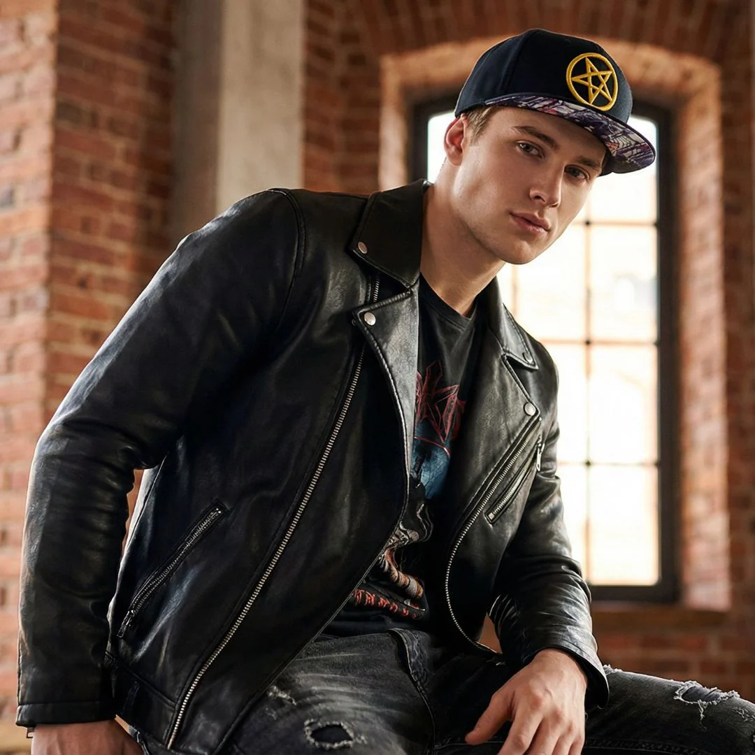 Cursed Royals Snapback - Black - Image 4