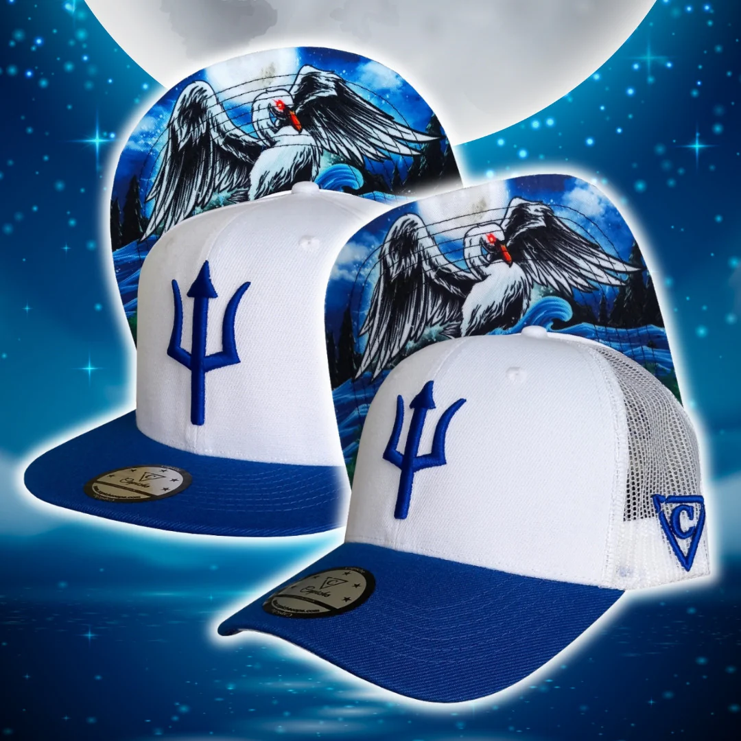 Cycnus Snapback - White/Blue - Image 16