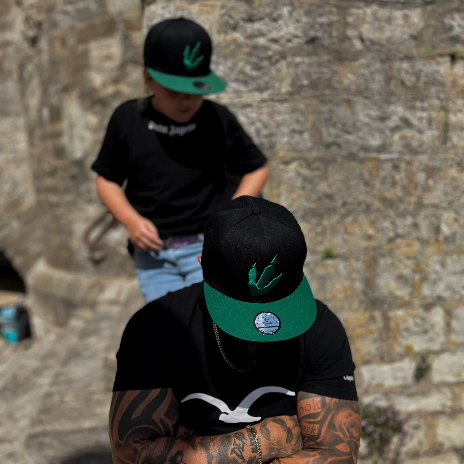 DAD&CHILD Set T-rex - Black/Green - Image 6