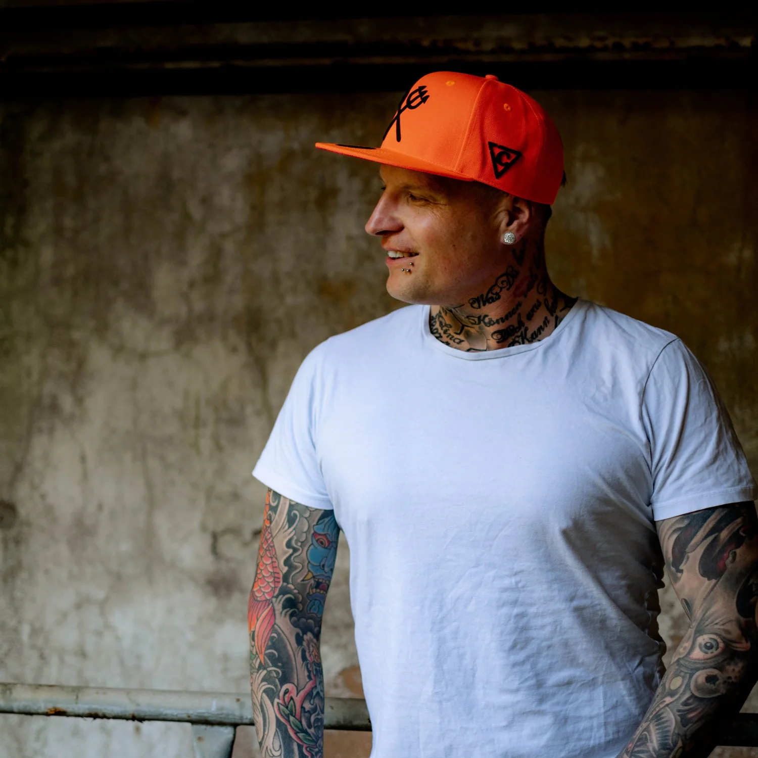 Devil's Gate Snapback - Neon Orange - Image 3
